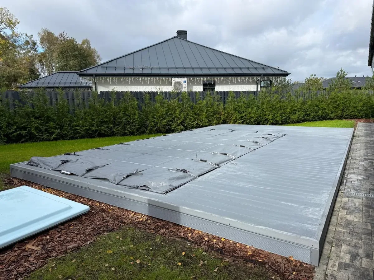 Покрывало Laguna Cover Mesh — установка в Кирове