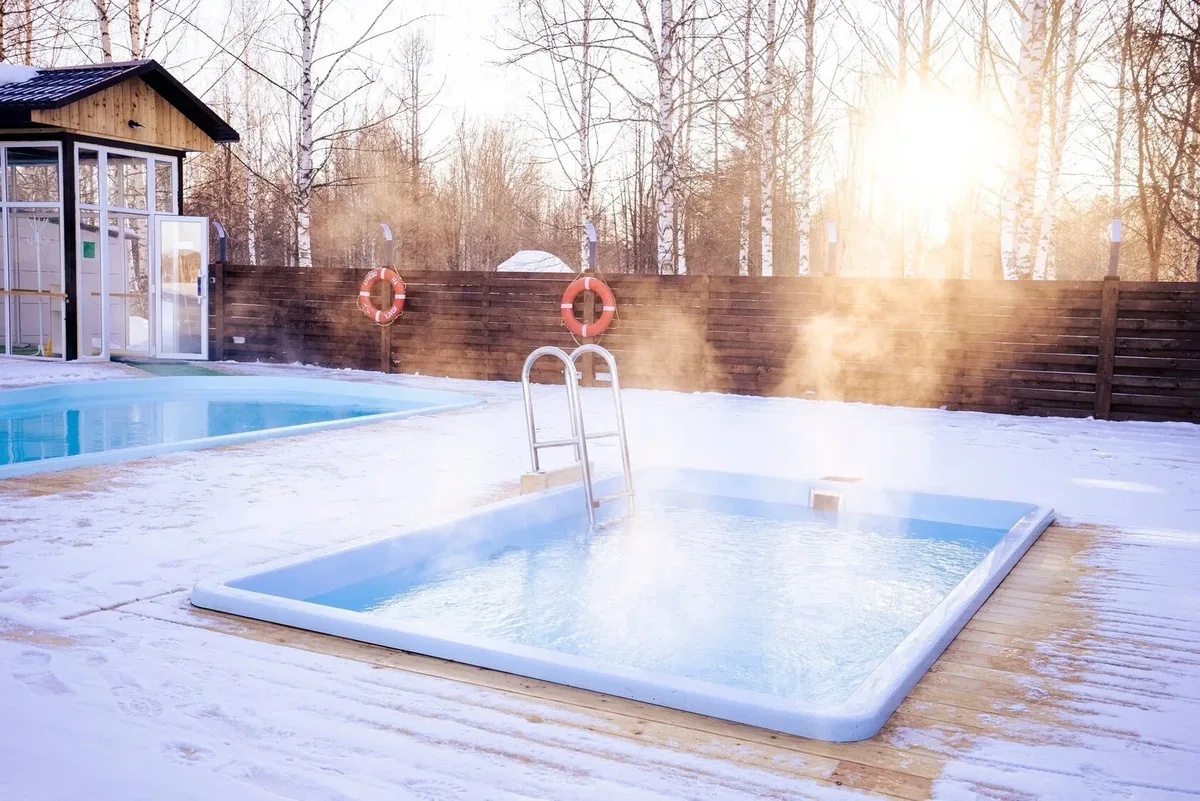 Композитный бассейн Laguna 4 — установка в Кирове