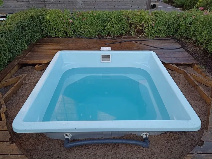 Композитная купель Laguna 2 — установка в Кирове