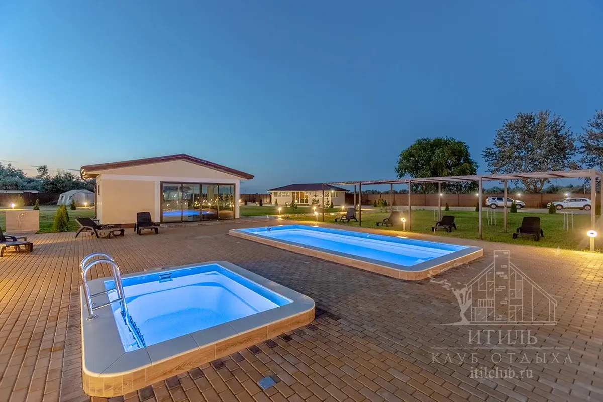 Композитная купель Laguna 3 — установка в Кирове